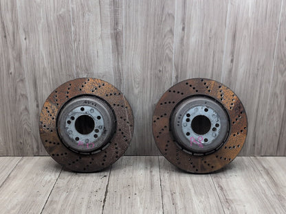 2004-2010 BMW M6 E64 Rear Left Right Brake Disc Rotors SET