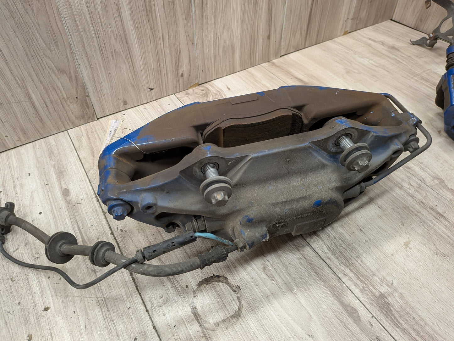 17-23 OEM BMW G30 530 540 M550 Front Rear Left Right Brake Calipers SET Blue