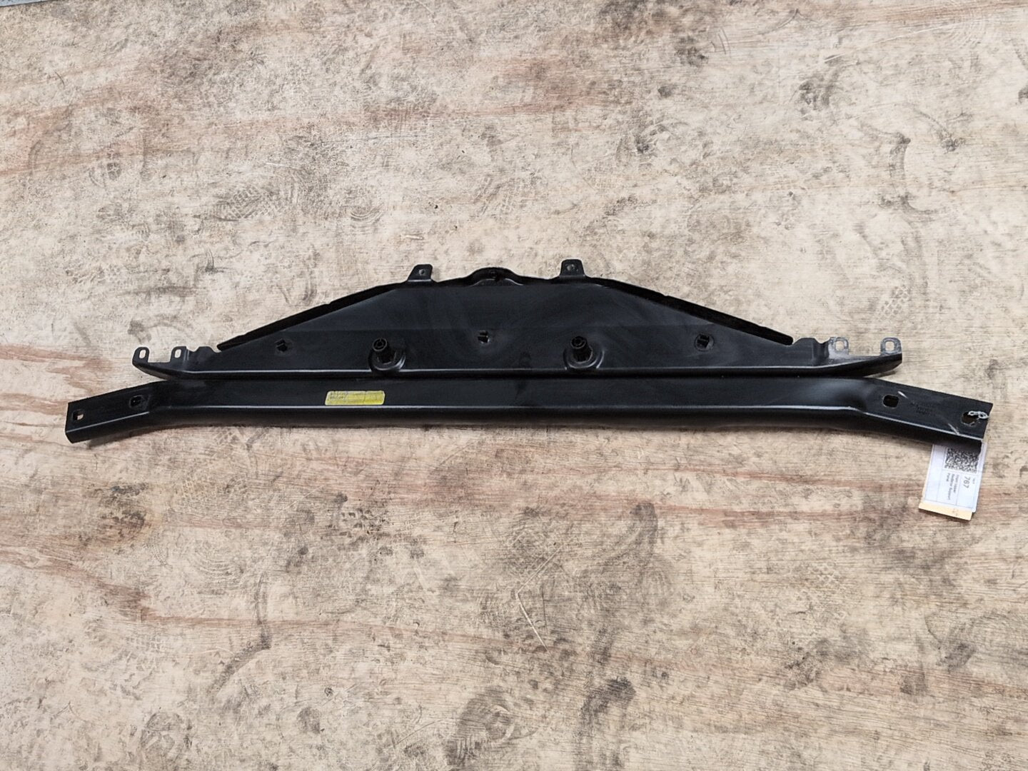 09-15 OEM BMW Rear Bumper Upper Reinforcement Support Bracket Bar