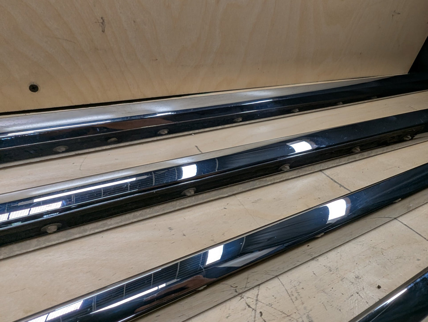 2016-2022 BMW 750i G12 Front Rear Left Right Exterior Door Trim Molding SET 7364354