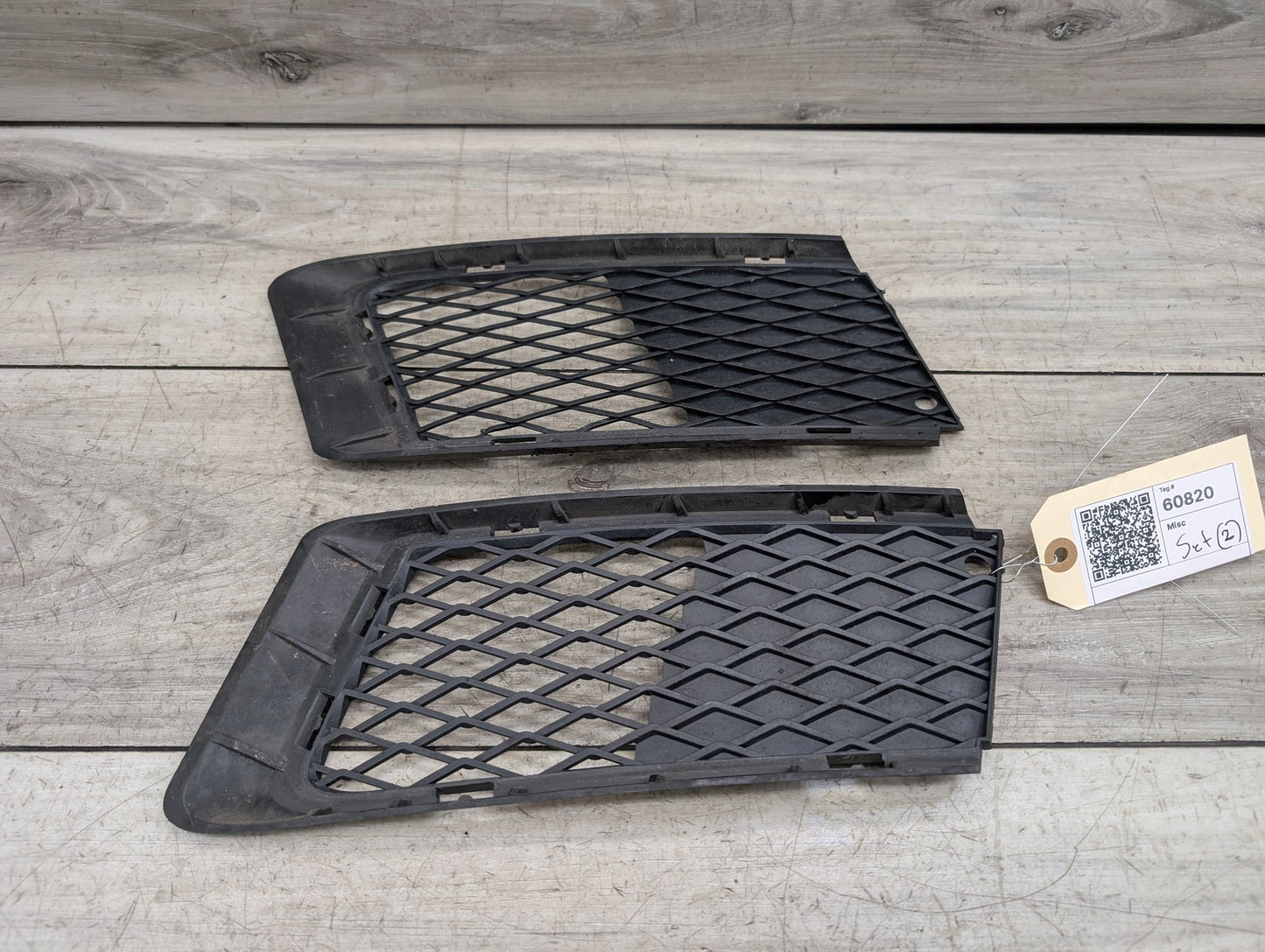 2007-2013 BMW 328i E93 Front Left Right Center Bumper Cover Grilles SET 7154719