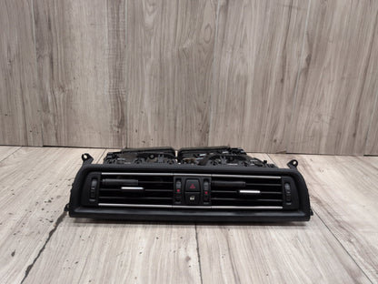 OEM BMW F10 528 535 550 M5 Dash Center Air Vent Grille Hazard Unlock Switch