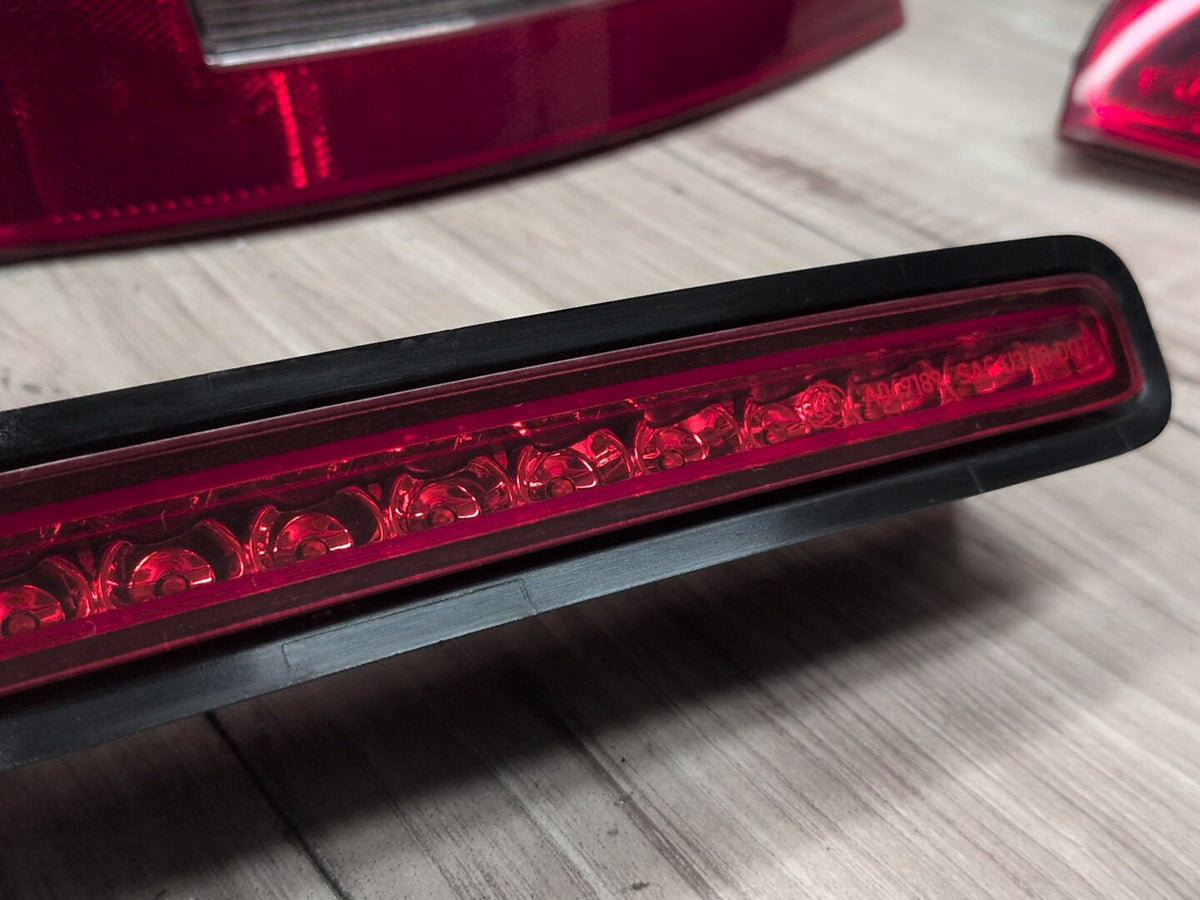 08-12 OEM Audi A5 S5 Rear Left Right Center Outer Inner Tail Lights SET 8T0945093B