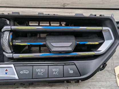 OEM BMW G20 G22 G23 G26 G80 G82 G83 AC Vent Heater Climate Control Switch Panel