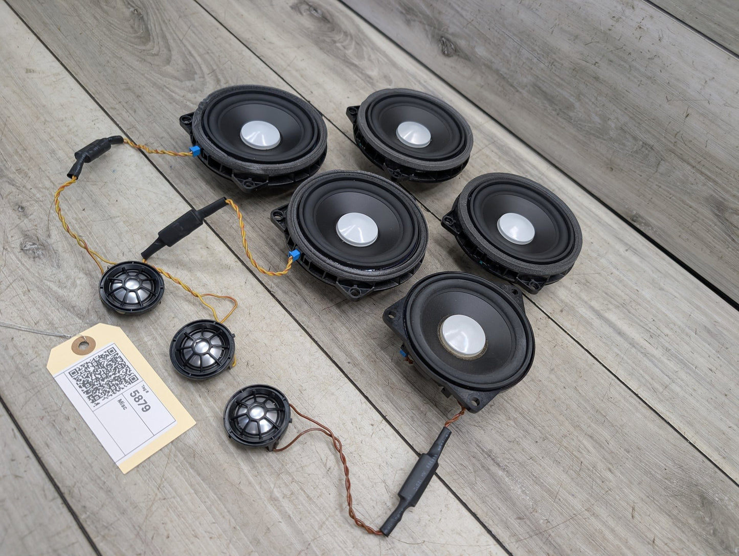 2016 BMW 750Li G12-Audio Sound HK Loudspeakers Tweeters SET PN: 9169690