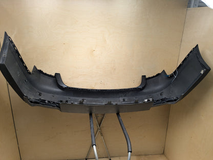2016-2018 Audi A6 C7 Rear Bumper Cover w/ PDC Holes Black 4N/X7U