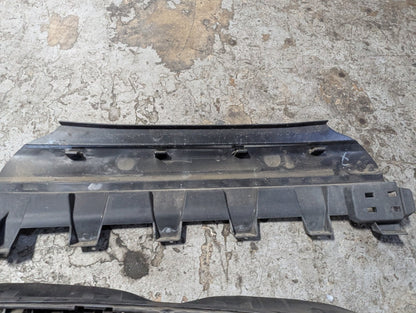 2011-2016 BMW 535i F10 Rear Left Right Center Bumper Support Brackets SET 7204017