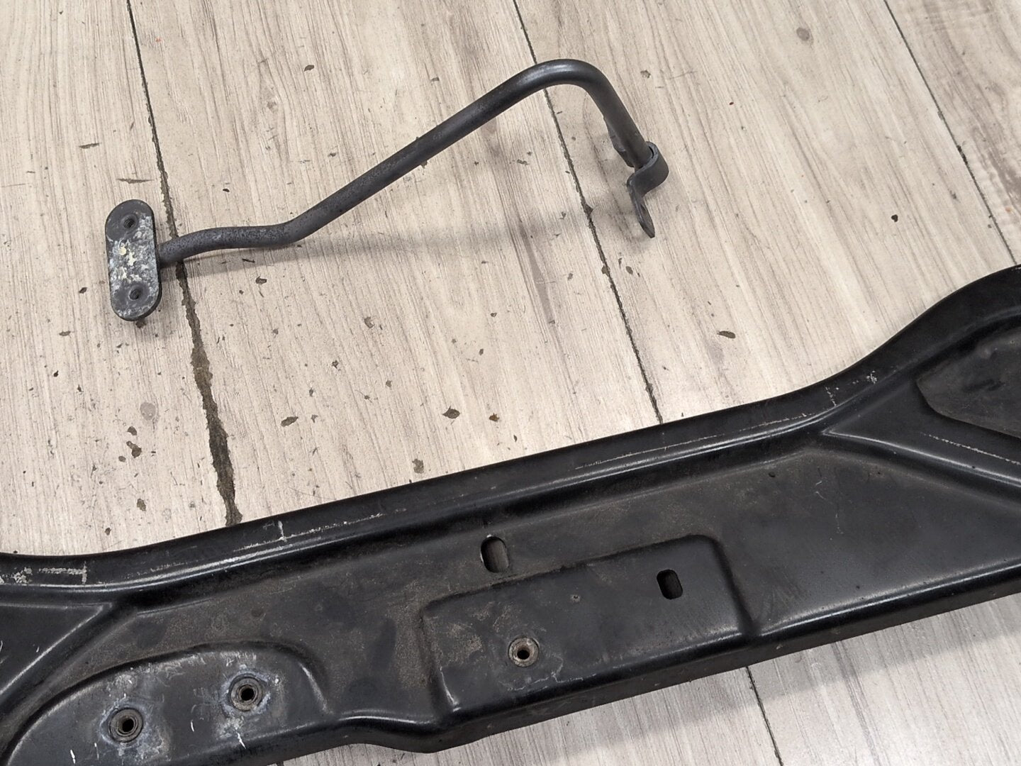 OEM Mercedes E550 W212 Front Upper Radiator Tie Bar Panel Support w/ Bars SET