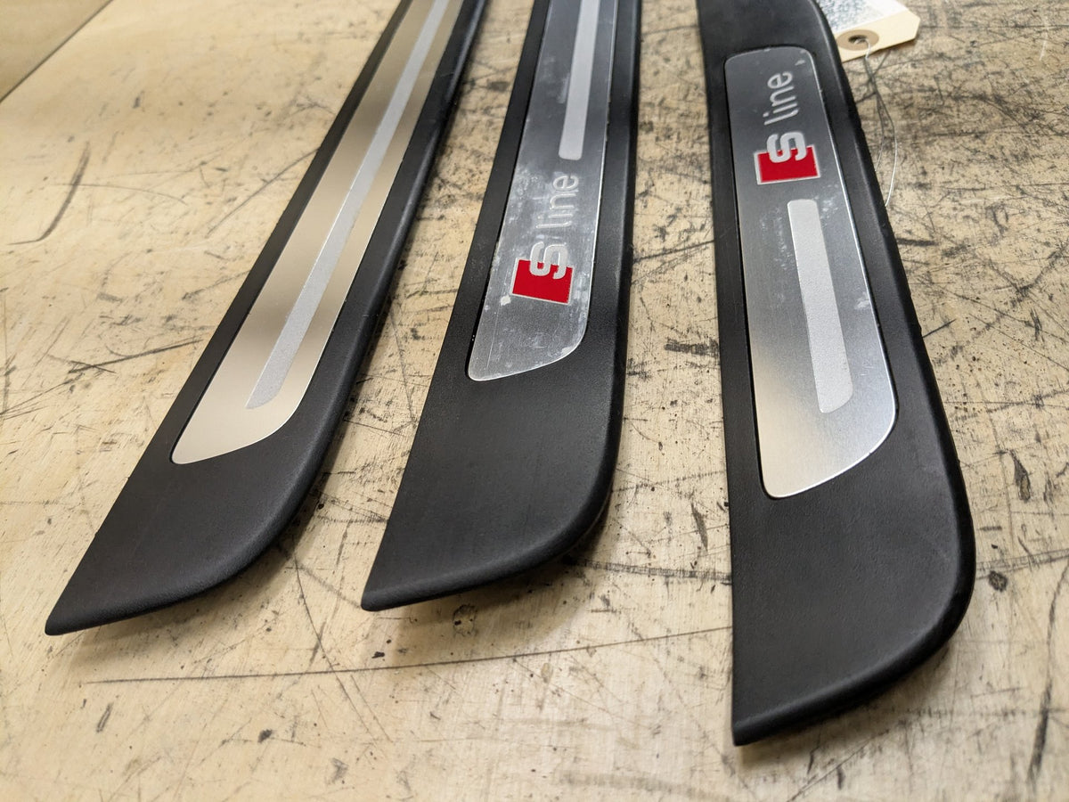 2012-2018 Audi A6 C7 Scuff Plate Door Sill SET 4G0853373B OEM
