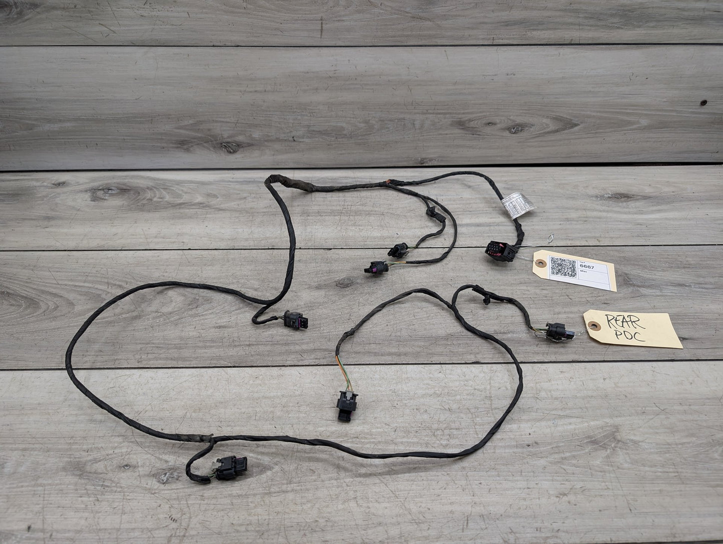 OEM BMW F90 M5 G30 Rear Parking Distance Sonic Harness Wire w/O PDC
