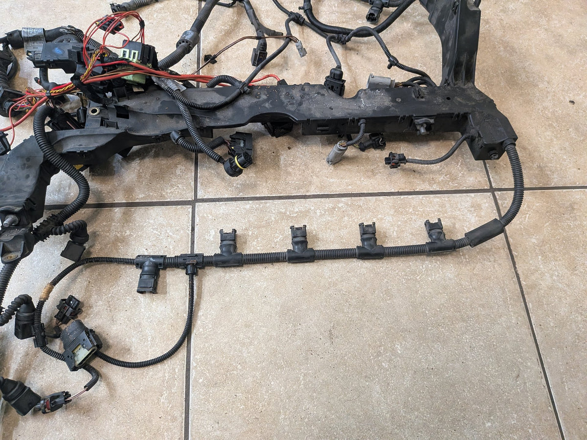 2004-2010 BMW E64 M6 S85B50A Engine Motor Ignition Injector Wiring Wire Harness 7838569