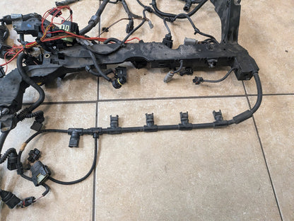 2004-2010 BMW E64 M6 S85B50A Engine Motor Ignition Injector Wiring Wire Harness 7838569