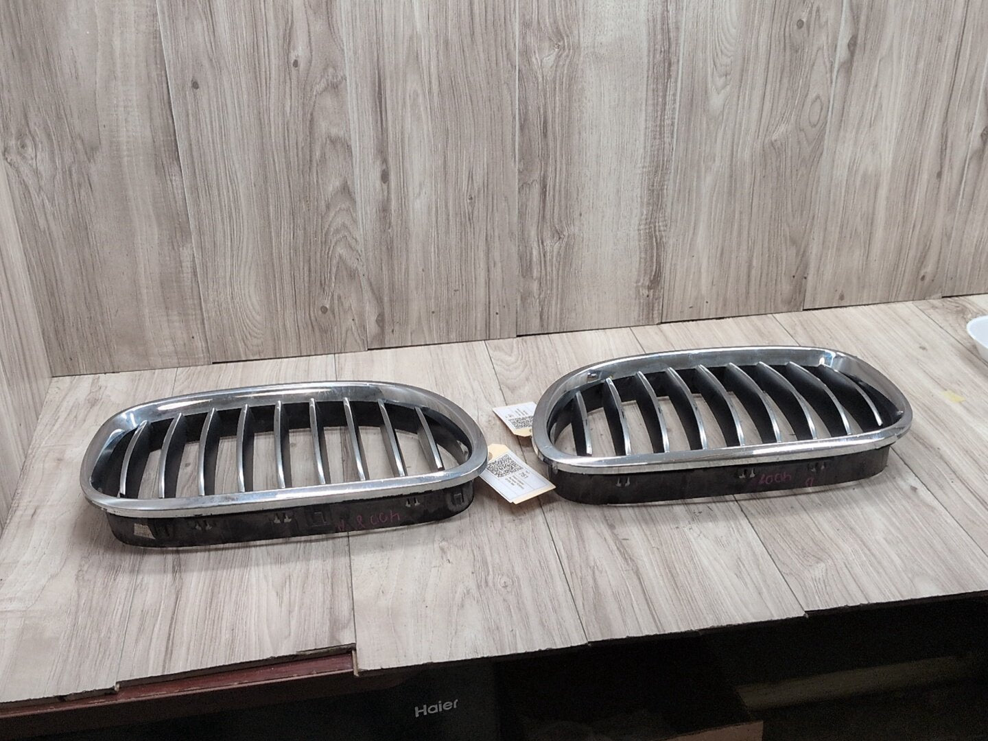 09-15 OEM BMW Front Left Right Driver Passenger M Sport Kidney Grille SET