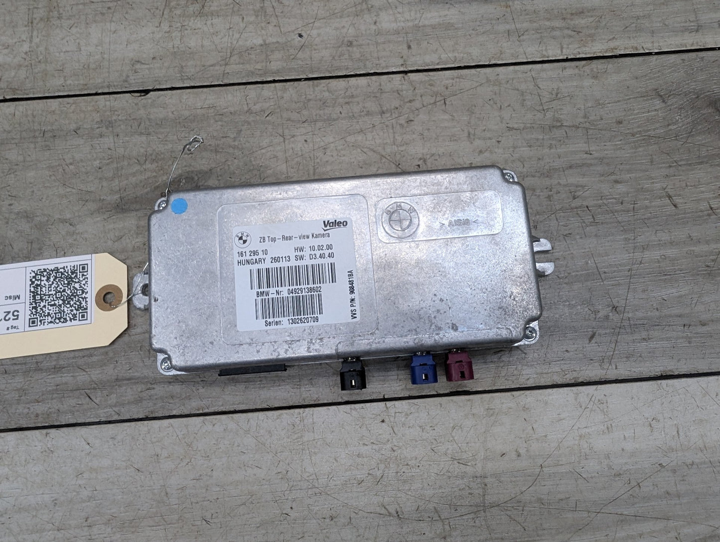2007-2013 BMW X5 E70 Rear View Camera Control Module 9292386