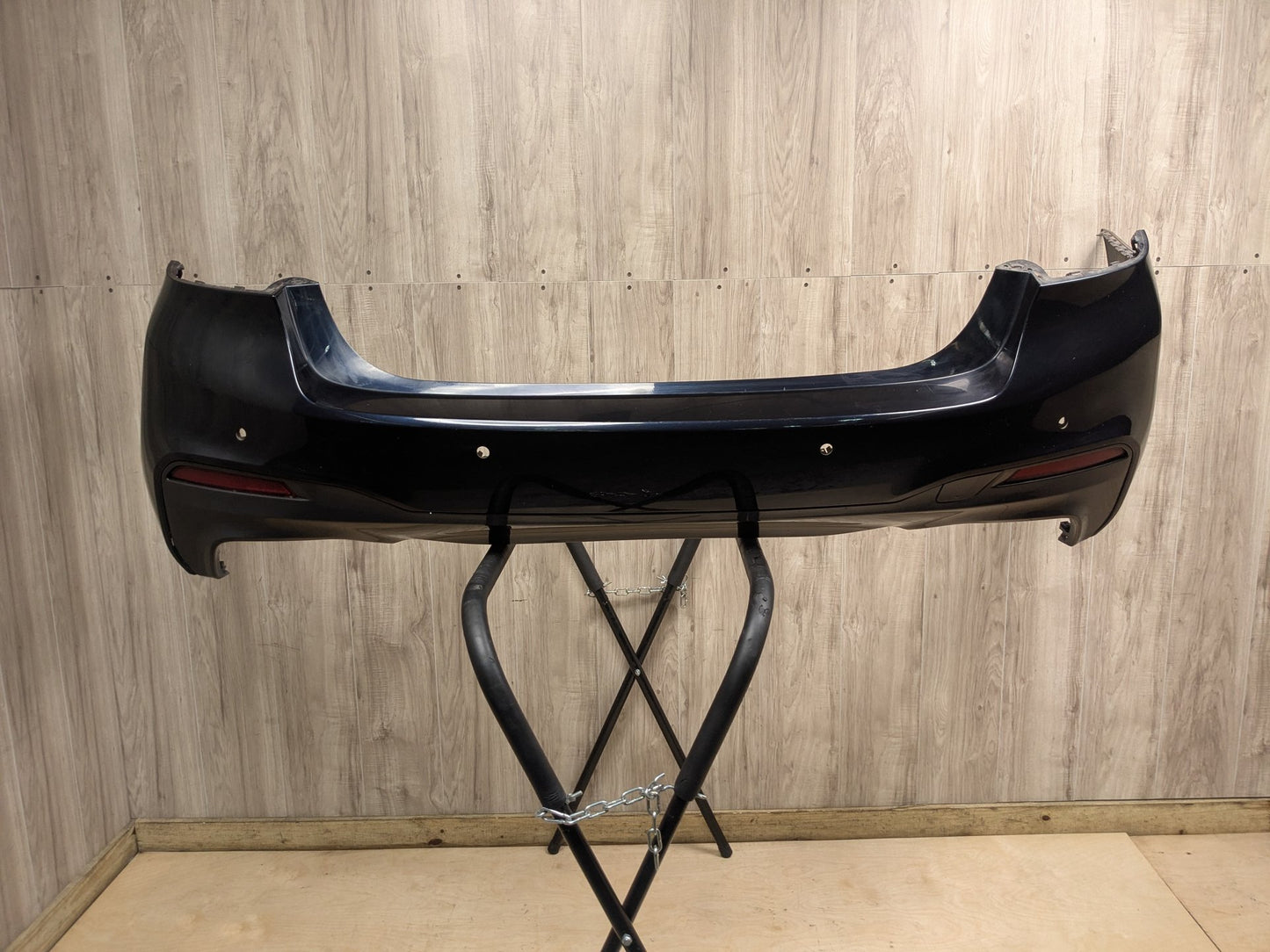 17-20 OEM BMW G30 M550 M SPORT Rear Bumper Cover Panel COMPLETE Black