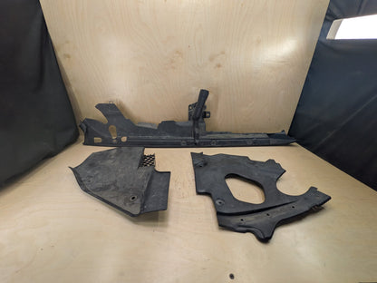 2018-2024 BMW X3 G01 Left Driver Engine Bay Cover Panel Seal Trim SET 7399017