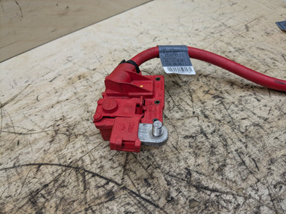 OEM BMW E82 E88 E90 E92 328 335 M3 Battery Plus Pole Terminal Positive Red Cable