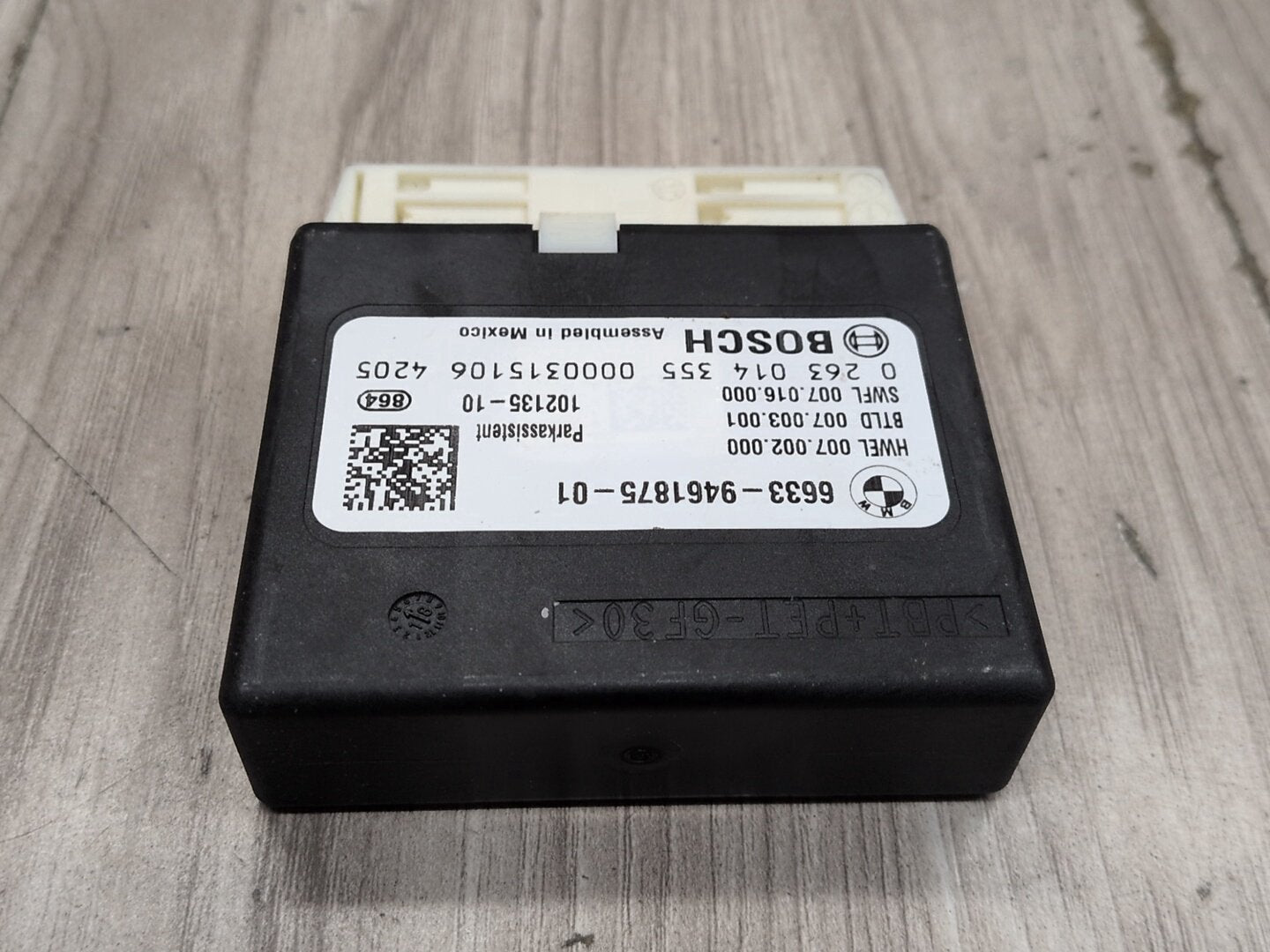 2014 - 2020 BMW 440i F36 PDC Park Assist Control Module 9461875 B58B30M0