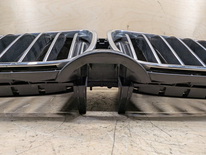 16-19 BMW G12 Front Bumper Radiator Air Flap Shutter w/ Kidney Grilles OEM