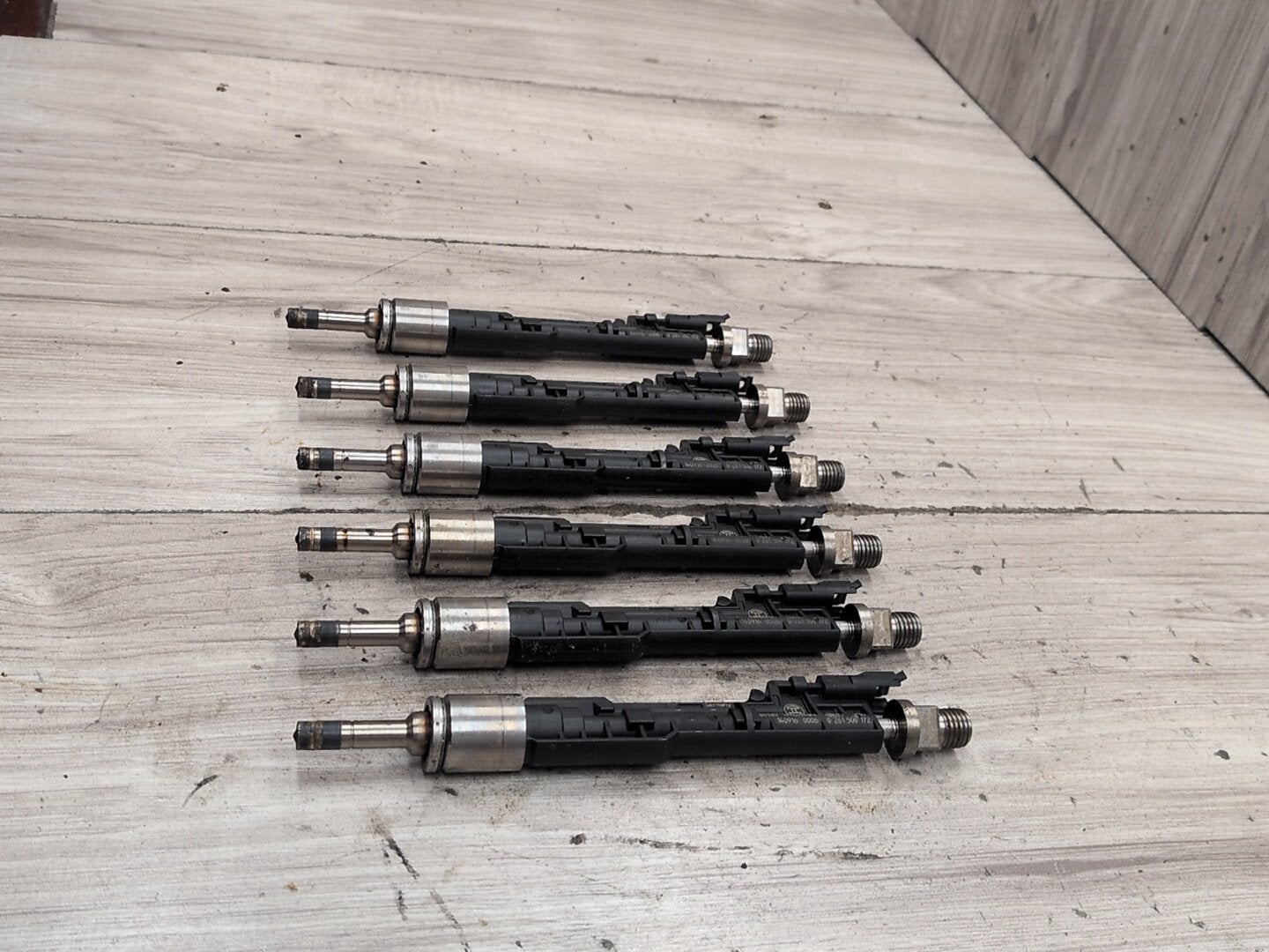 2012-2018 BMW F30 335i N55B30M0 Engine Motor Injector SET 7639994