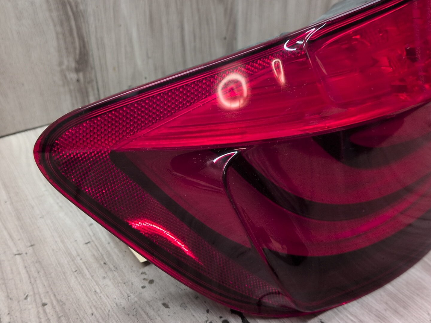 2011 - 2016 BMW 535i F10 Rear Left Driver Outer Tail Light 7312707 N55B30A