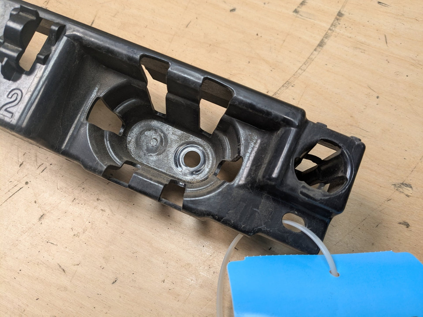 2018 - 2020 BMW X3 G01 Rear Left Driver Bumper Support Brackets SET 7400667 B58B30M0