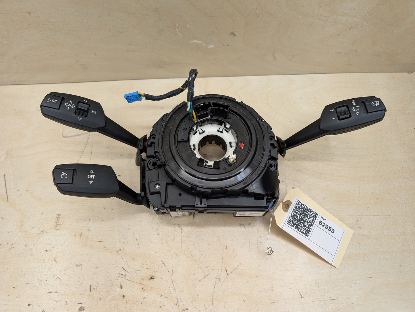 07-13 OEM BMW E89 E90 E92 E93 328 335 Clock Spring Steering Angle Sensor HEATED