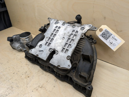 2012-2018 BMW 328i F30- Engine Motor Intake Manifold W/ Throttle Body & Sensor PN: 7588126