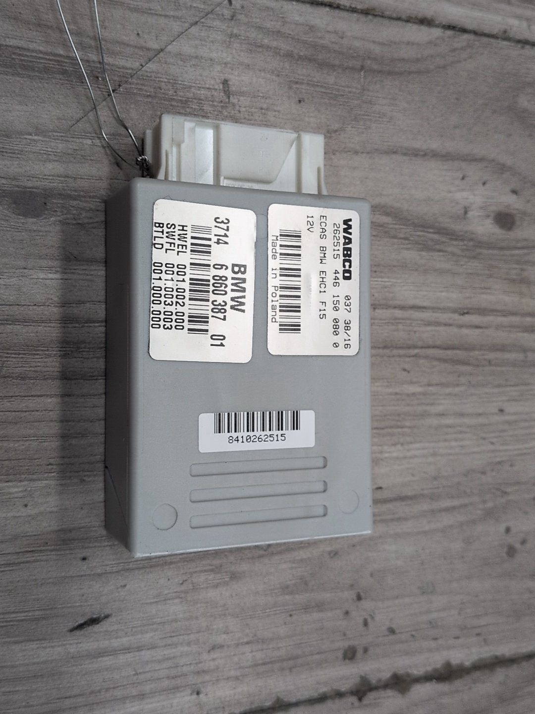 14-19 OEM BMW F15 F16 F85 F86 X5 X6 Air Suspension Control Module Unit