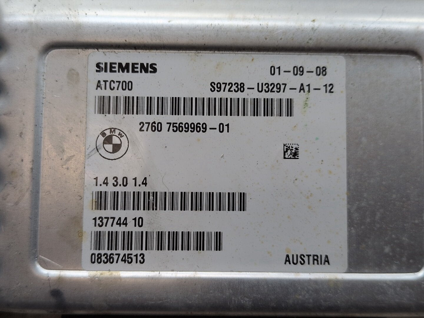 07-14 OEM BMW E70 E71 X5 X6 Transfer Case ECU Control Module Computer Unit