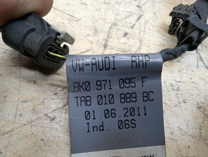 2011-2017 Audi RS5 8T Front Bumper PDC Parking Sensor Wiring Wire Harness 8K0971095F