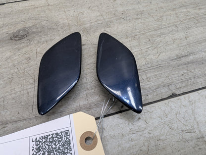 2007-2013 BMW 328i E93 Front Left Right Bumper Headlight Washer Nozzle Insert Covers SET 7186183