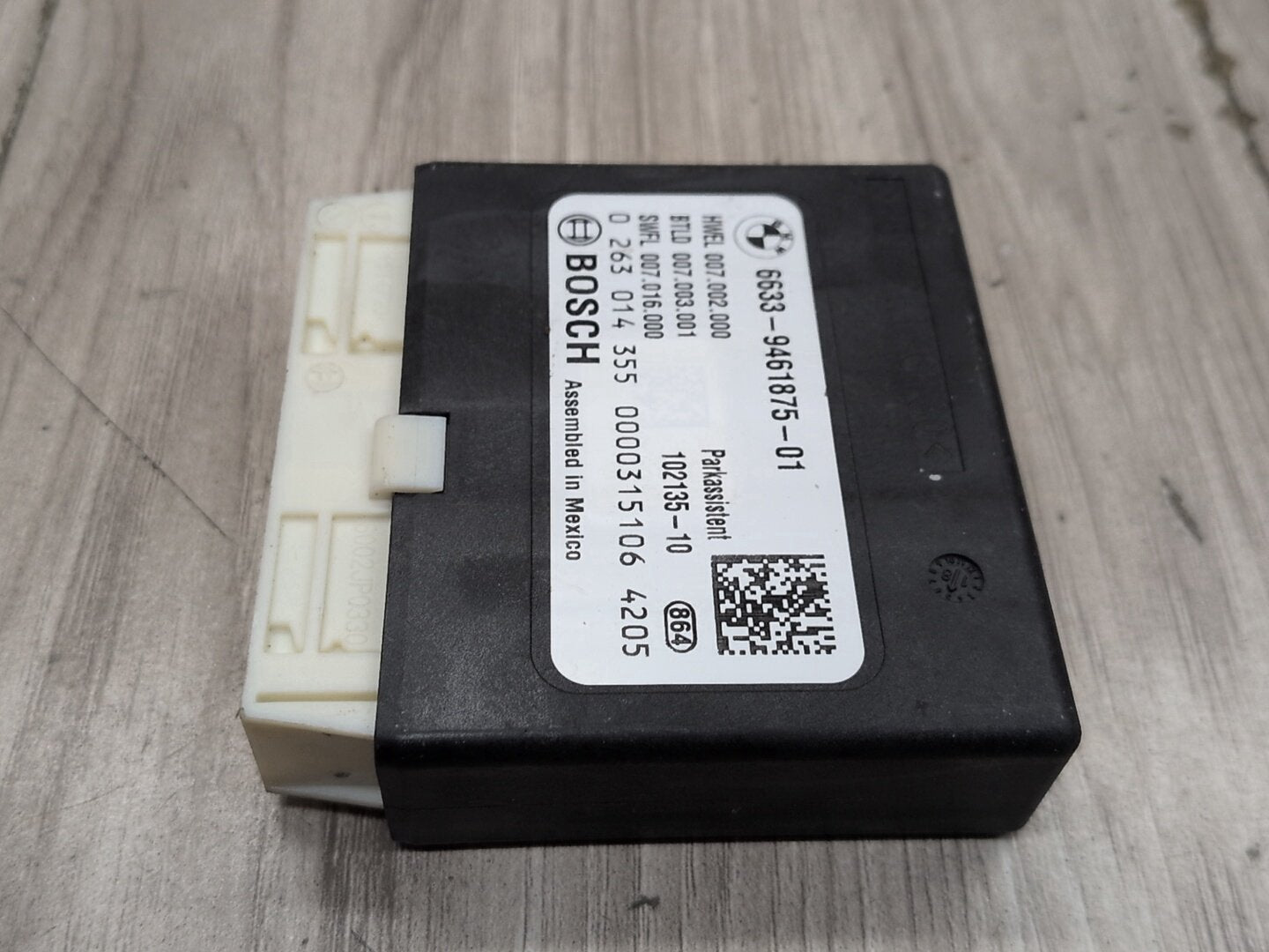 2014 - 2020 BMW 440i F36 PDC Park Assist Control Module 9461875 B58B30M0
