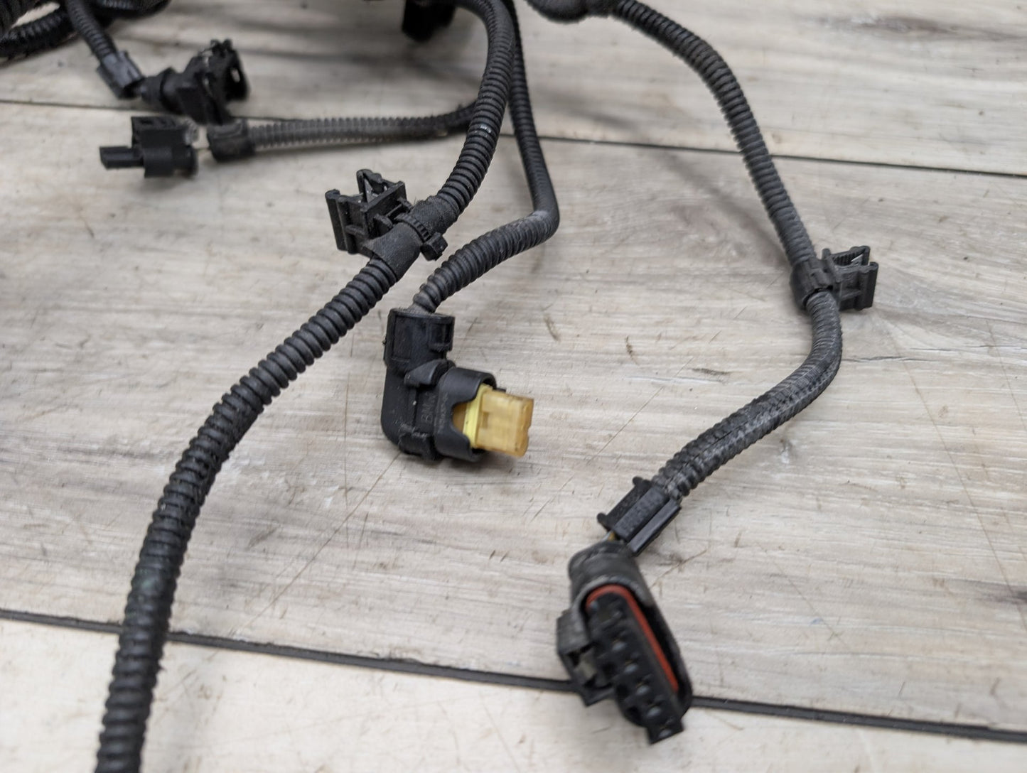 16-19 OEM BMW G30 G12 540 740 Engine B58 Wiring Wire Harness Plug Module 1