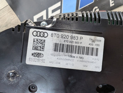 13-17 AUDI B8 S4 S5 Engine ECU DME Speedometer BCM Body Control Module KEY SET