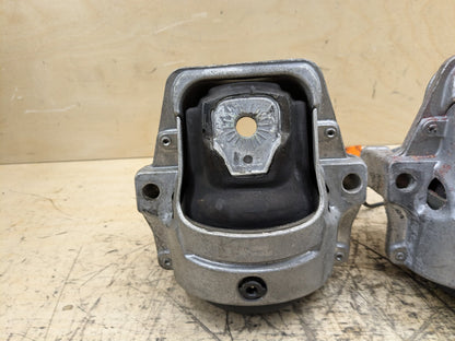 2012-2018 Audi C7 A6 Left Right Engine Bracket Support Mount SET 4G0199381NS