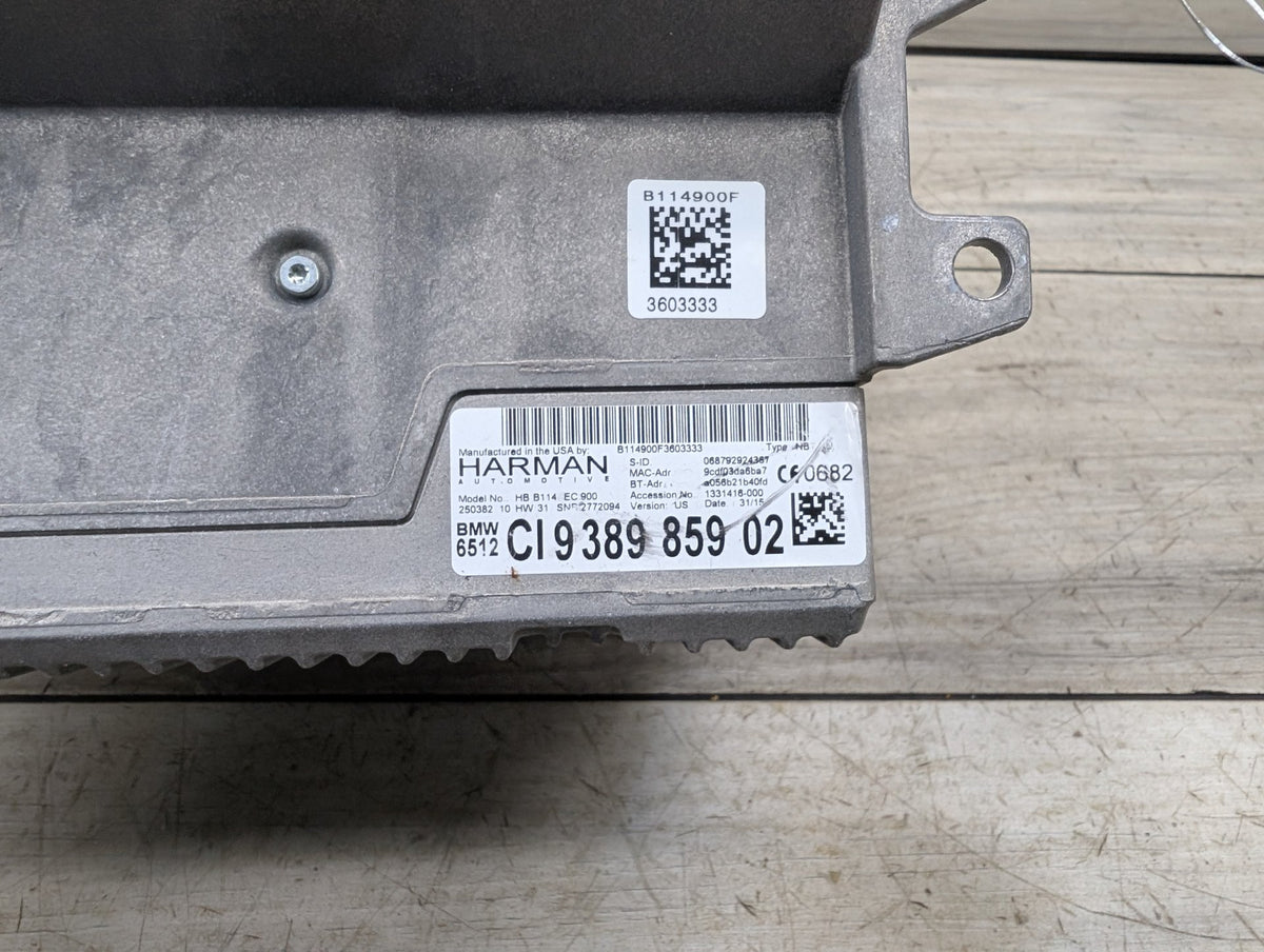 OEM BMW F02* F15 F25 F86 Navigation NBT HU Headunit CD Player Head Unit HW 3.1