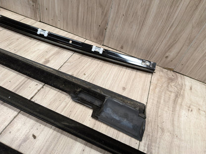 2004-2010 BMW M6 E64 Front Rear Left Right Door Gloss Shadow Line Trim Moldings SET 7905425 OEM