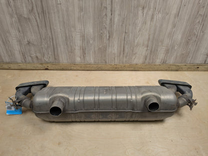 16-19 OEM BMW G11 G12 750i 750iX Engine N63R Rear Exhaust Pipe Muffler M SPORT