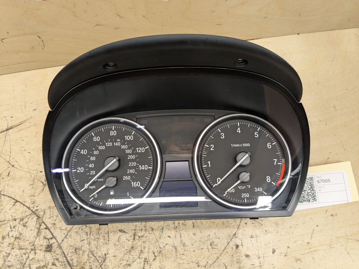 07-13 OEM BMW E90 E92 E93 328 335 Speedometer Instrument Cluster Siemens VDO