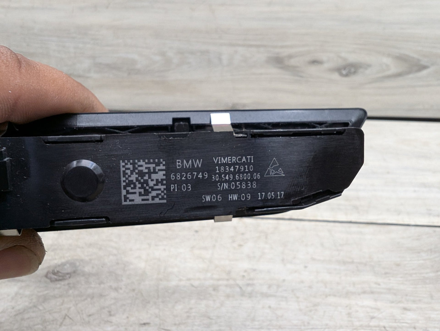 OEM BMW F90 M5 G30 530 540 M550 Front Right Passenger Seat Memory Switch Button