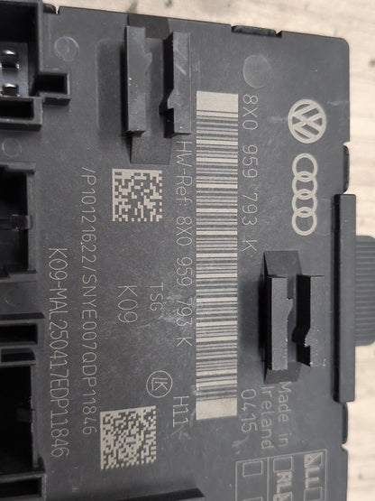 15-18 OEM Audi Q3 Front Left Driver Window Door Control Module 8X0959793K