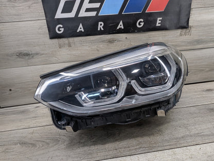 18-21 OEM BMW G01 G02 F97 F98 X3 Left Driver ICON Adaptive Headlight + Modules