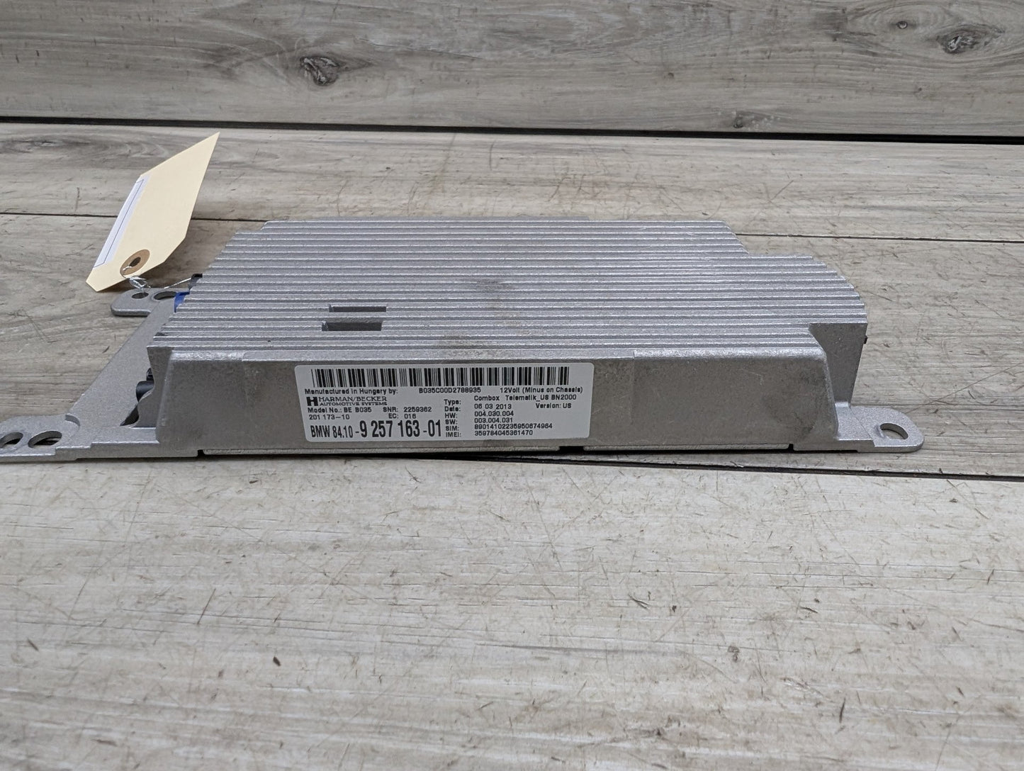 09-13 OEM BMW E70 E82 E90 E92 E93 X5 Combox Telematics Unit TCU Bluetooth Module