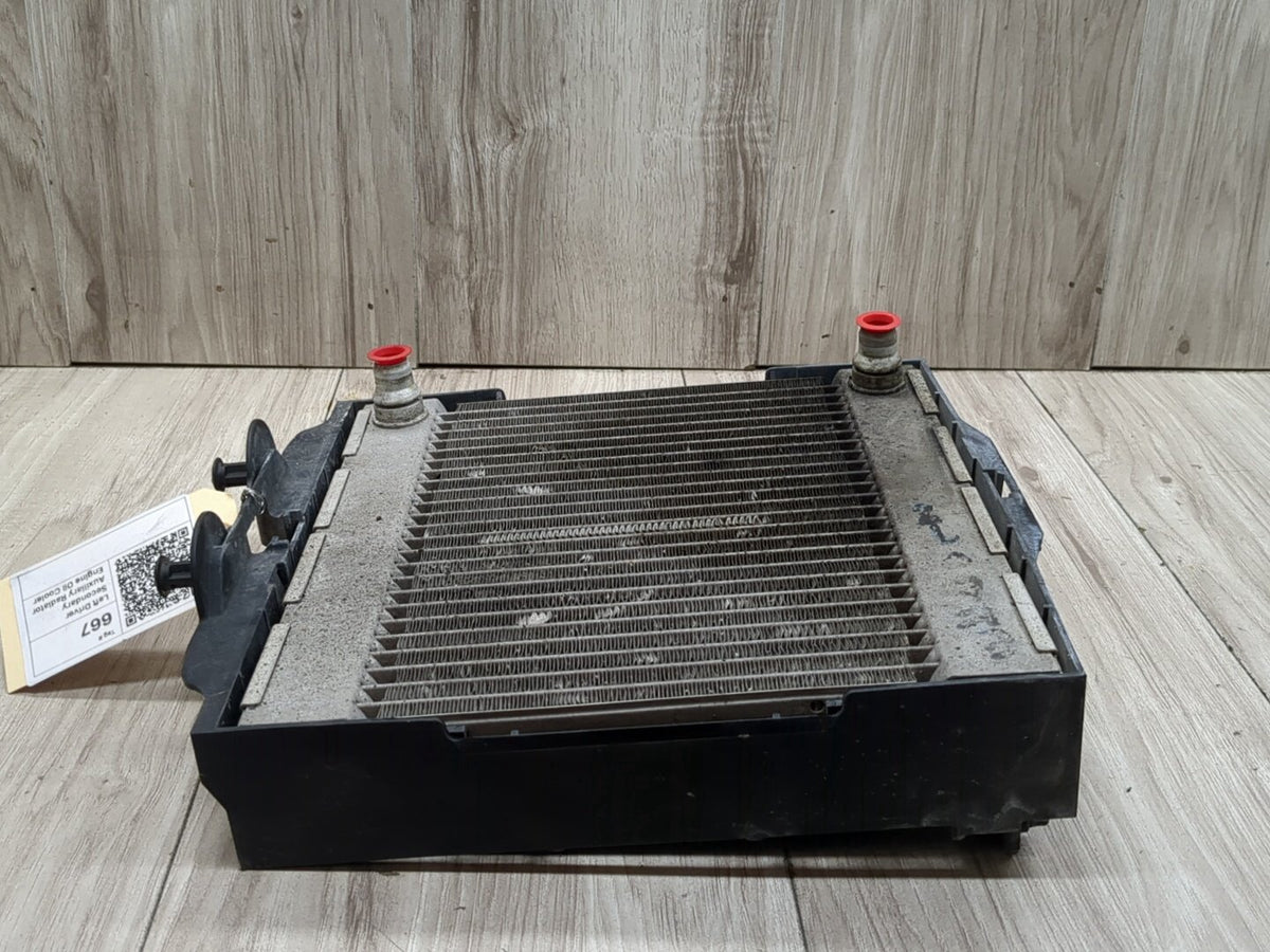 OEM BMW F02 F06 F10 F12 F13 535 550 Front Left Driver Auxiliary Coolant Radiator