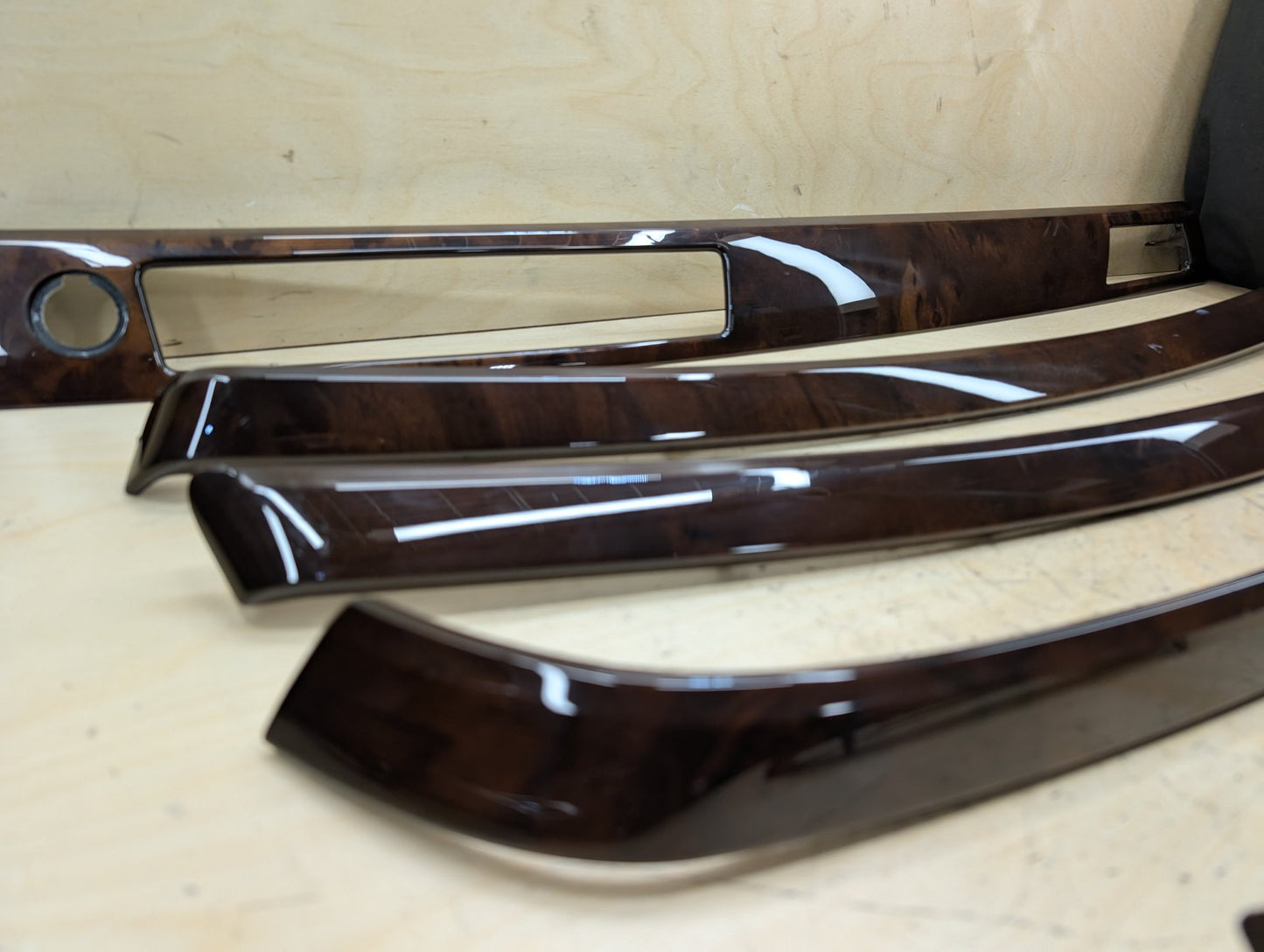 2006-2011 BMW 328i E90 Front Rear Left Right Dash Interior Trims SET 9198283
