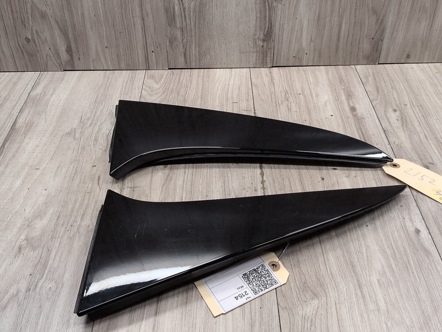 2014 - 2018 BMW X5 F85 Rear Left Right Quarter Panel Glass window Molding Trims SET 7304605 S63B44T2