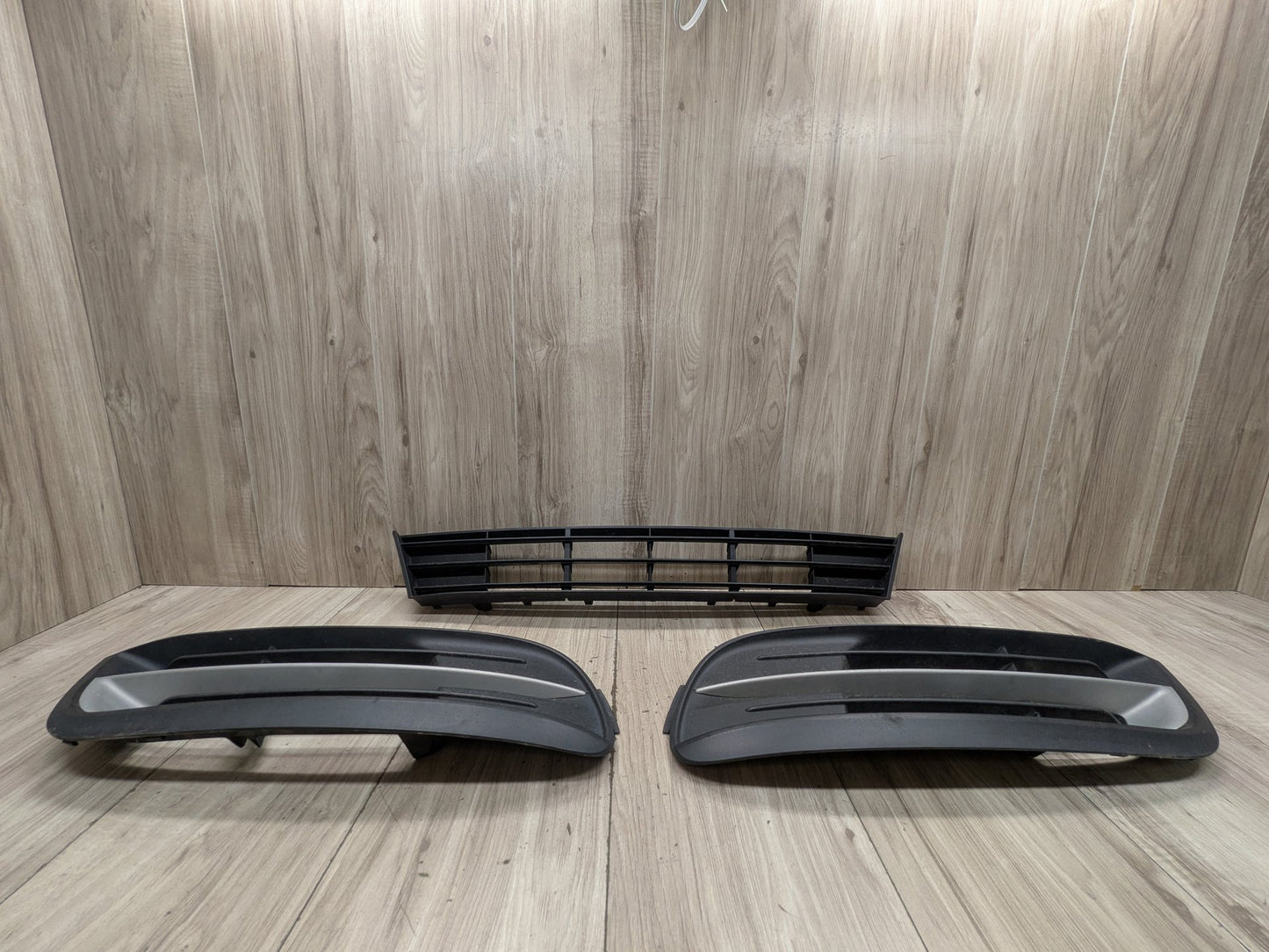 2011 - 2016 BMW 535i F10 Front Left Right Center Bumper Cover Grilles SET 7331728 N55B30A