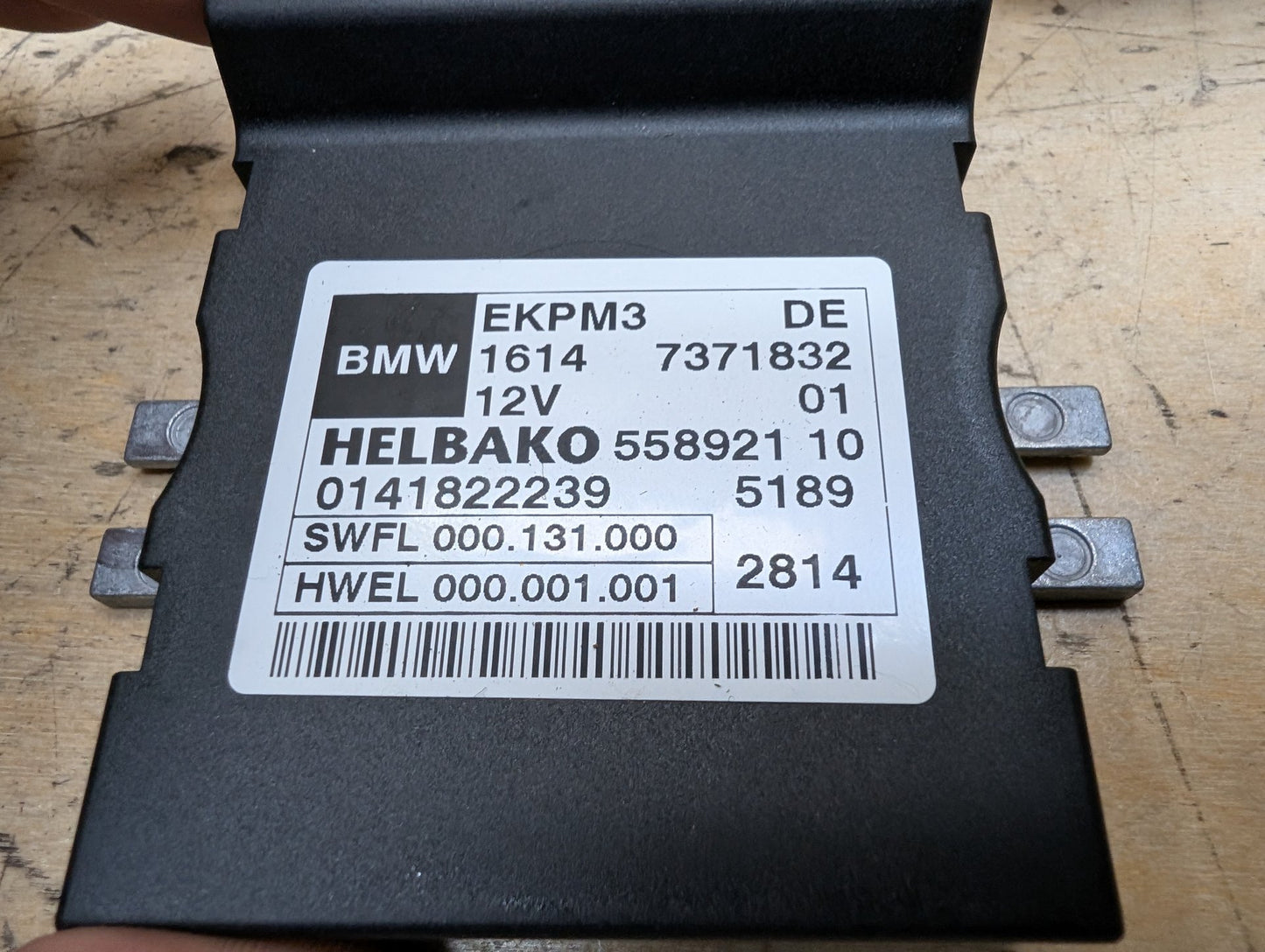 OEM BMW F02 F10 F22 F30 F36 N20 N55 Helbako Fuel Pump Relay Control Module EKPM3
