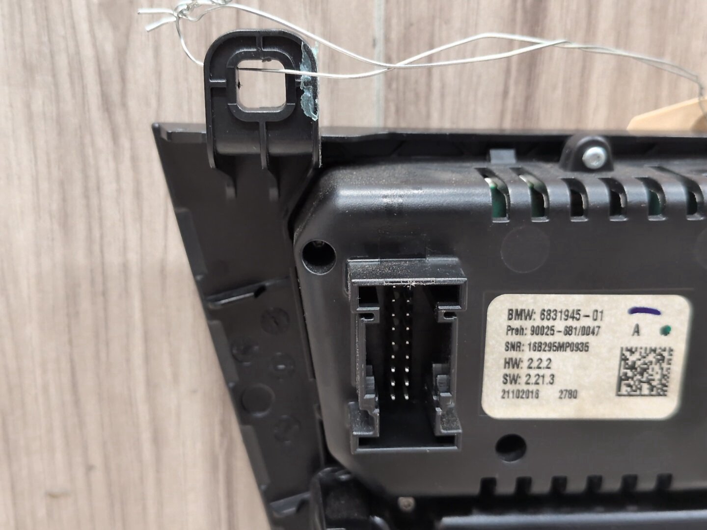 2015 - 2019 BMW X6 F86 Front AC Heater Climate Control Switch 6831945 S63B44T2